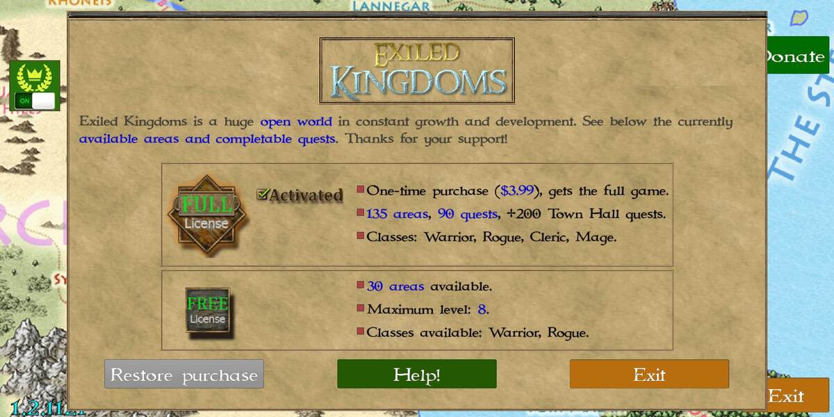 Exiled Kingdoms An Old School Rpg Experience Gamingonphone