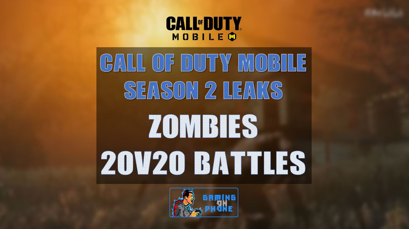 call of duty mobile season 2 leaks, cod mobile leaks