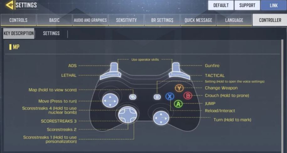 call of duty mobile controller support