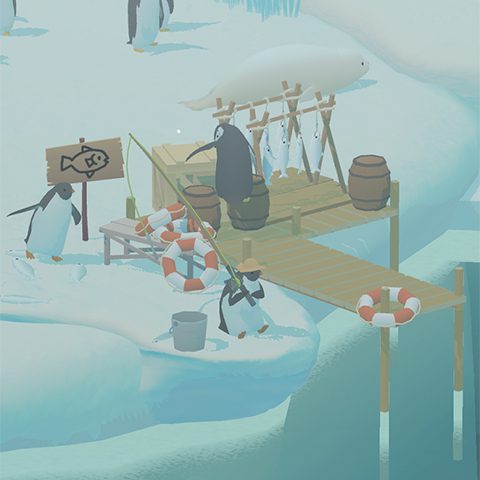 Penguin Isle, idle games, penguin games