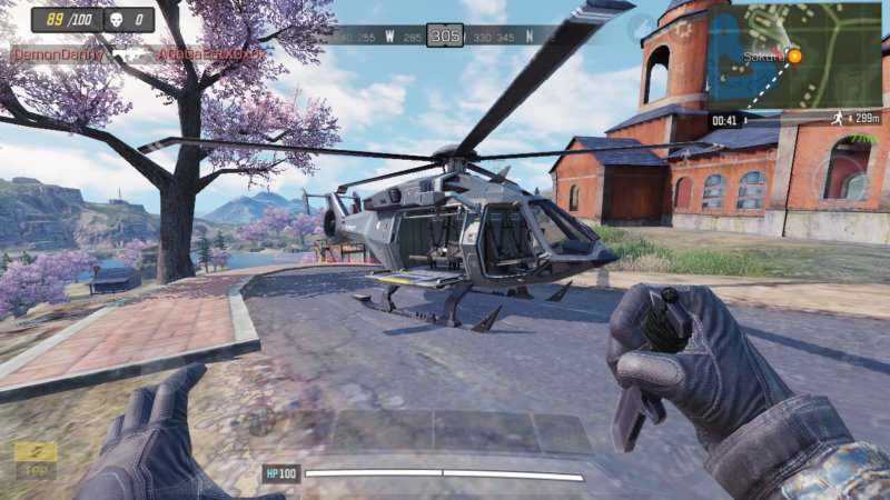 Helicopter location in CODM