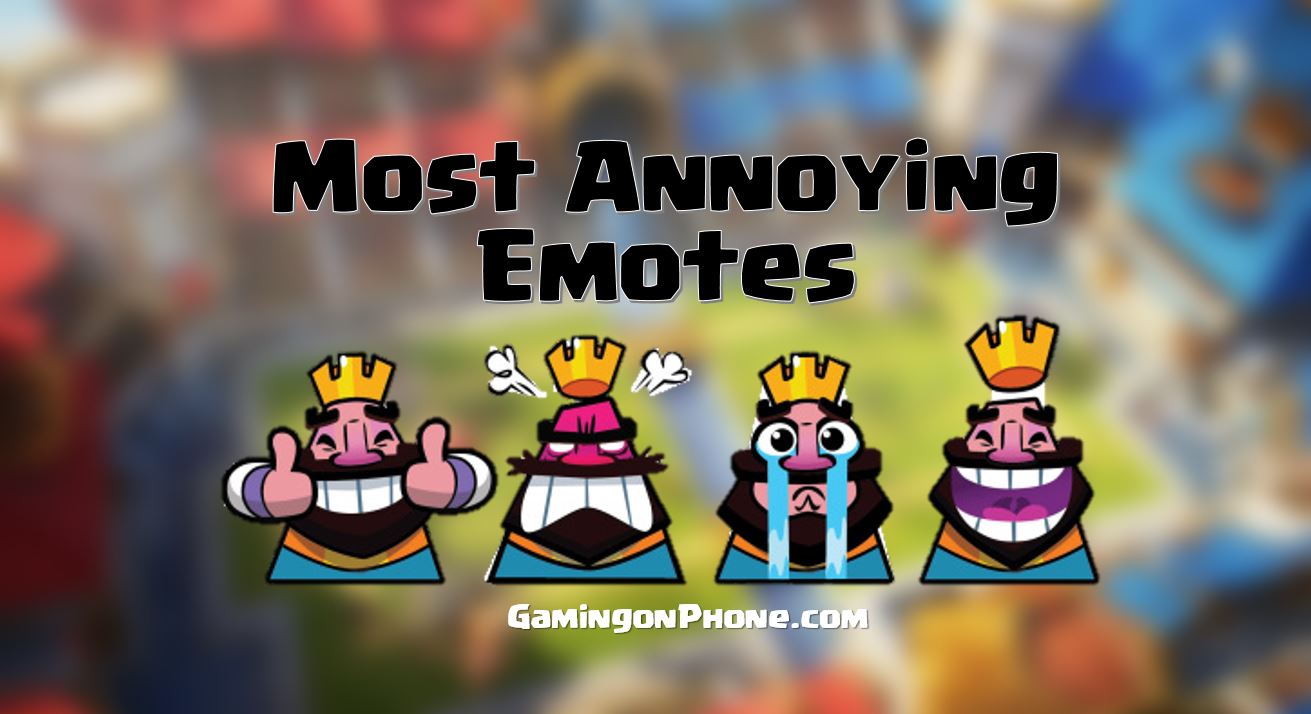 Top 5 Rarest Emotes in Clash Royale