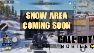 CoD Mobile Battle Royale snow
