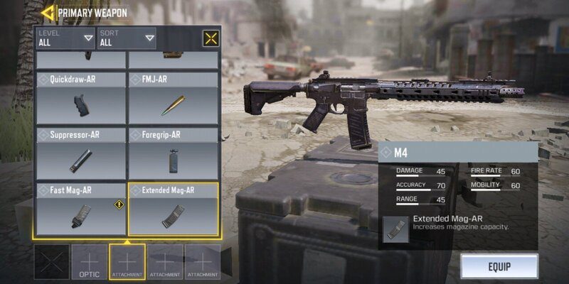 attachments for guns in Call of Duty Mobile, Call of Duty Mobile tips and tricks