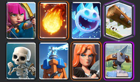 X-Bow Tesla Valkyrie deck, best deck for grand challenges