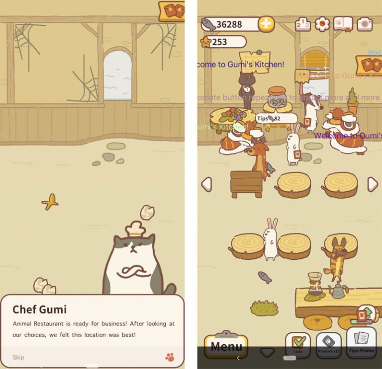 Animal Restaurant: Run your own adorable Restaurant