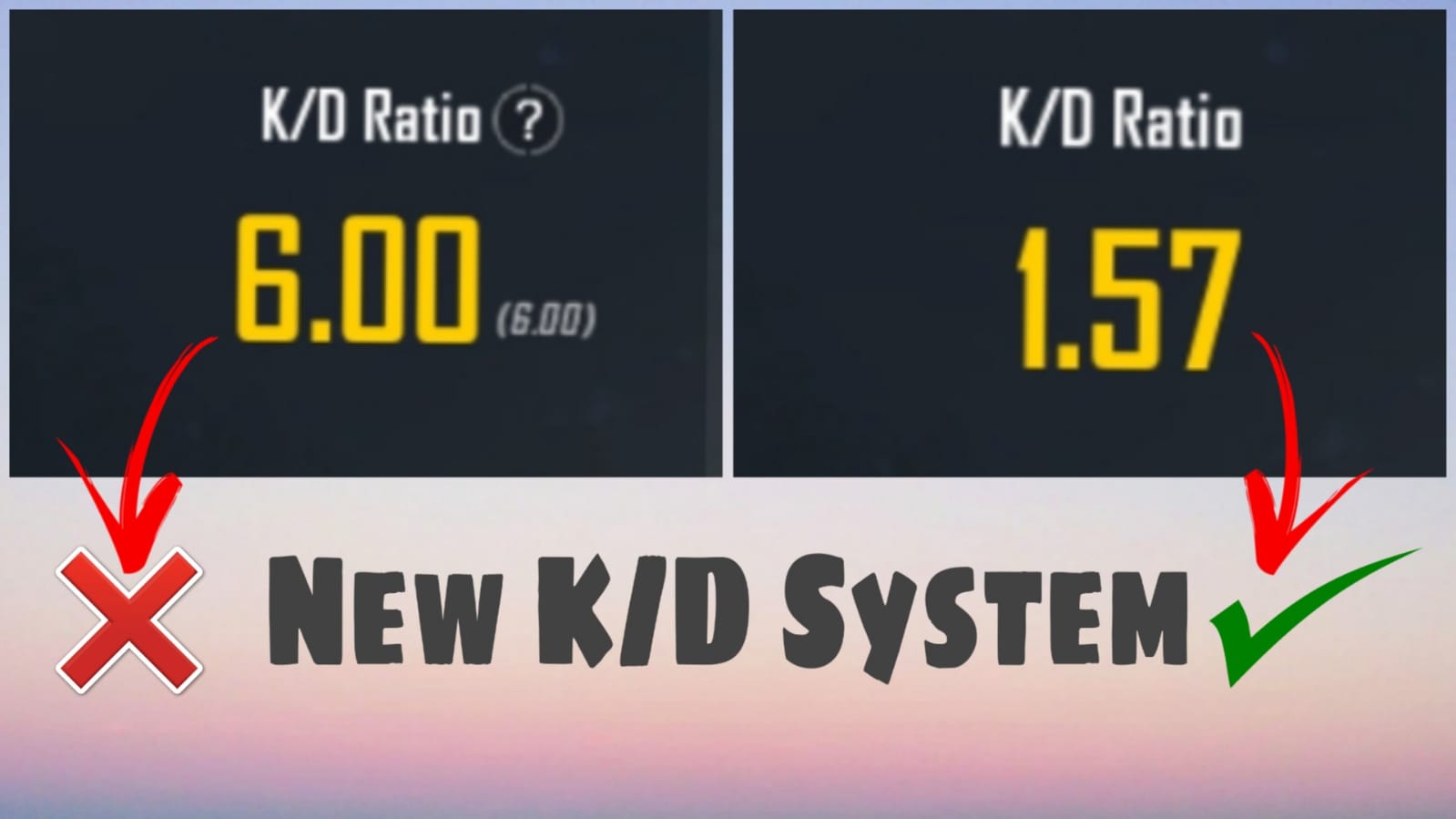 Pubg Mobile New Kd System The Complete Explanation