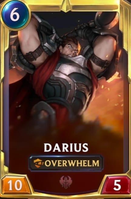 Darius card