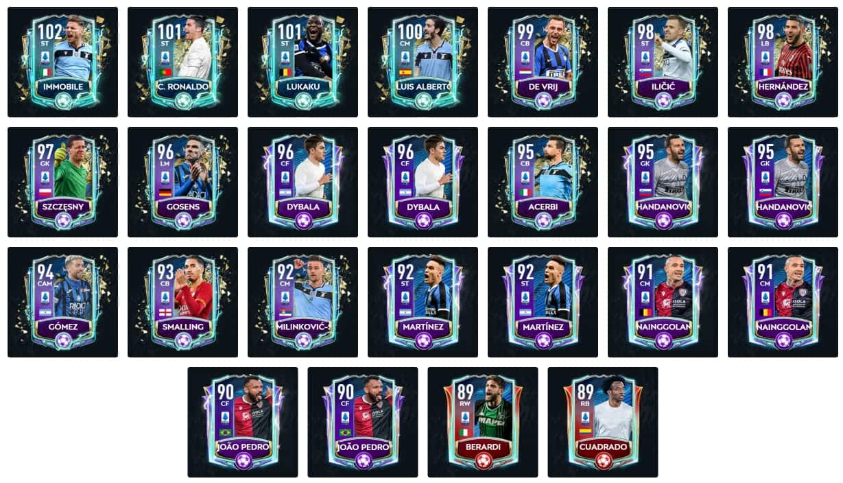 FIFA Mobile 20 TOTSSF (Team of the Season So Far) Guide