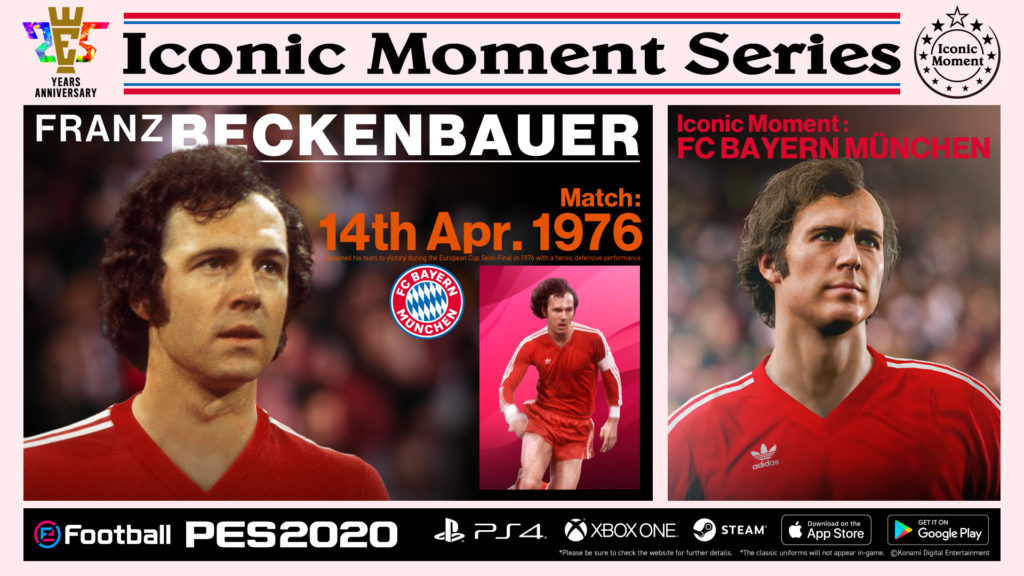 Bayern Munich Iconic Moments Beckenbauer