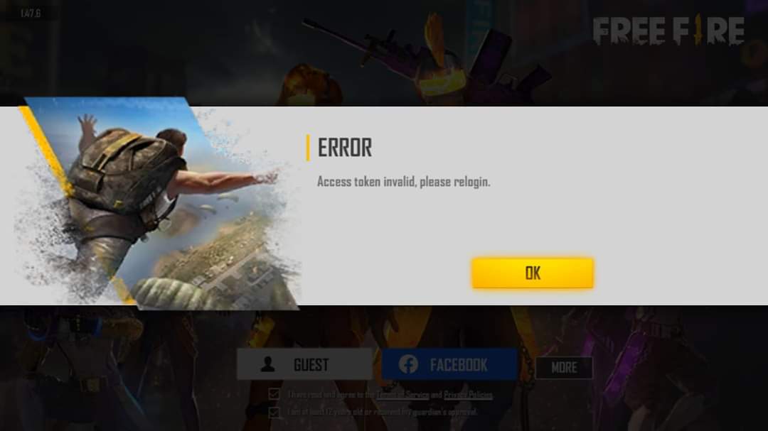 how to solve login problem in free fire