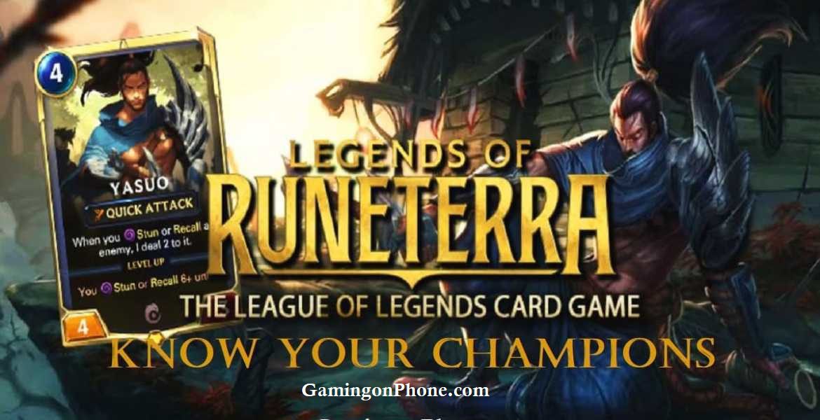 Legends of Runeterra Champions