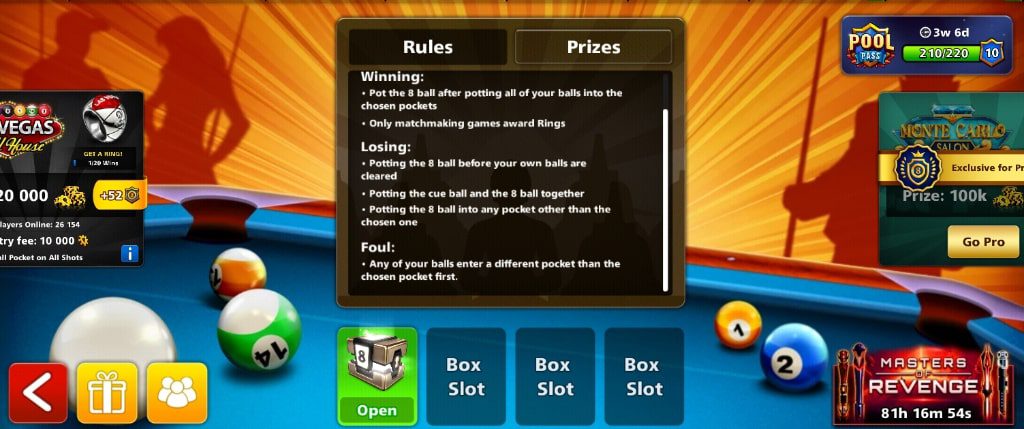 miniclip 8 ball pool online player vs player