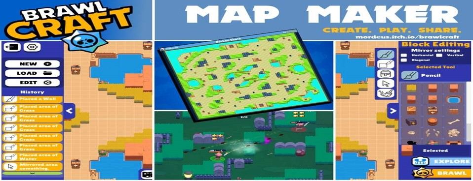 Brawl Craft Brawl Stars Map Maker Is Now Available On Android - brawl stars map editor apk