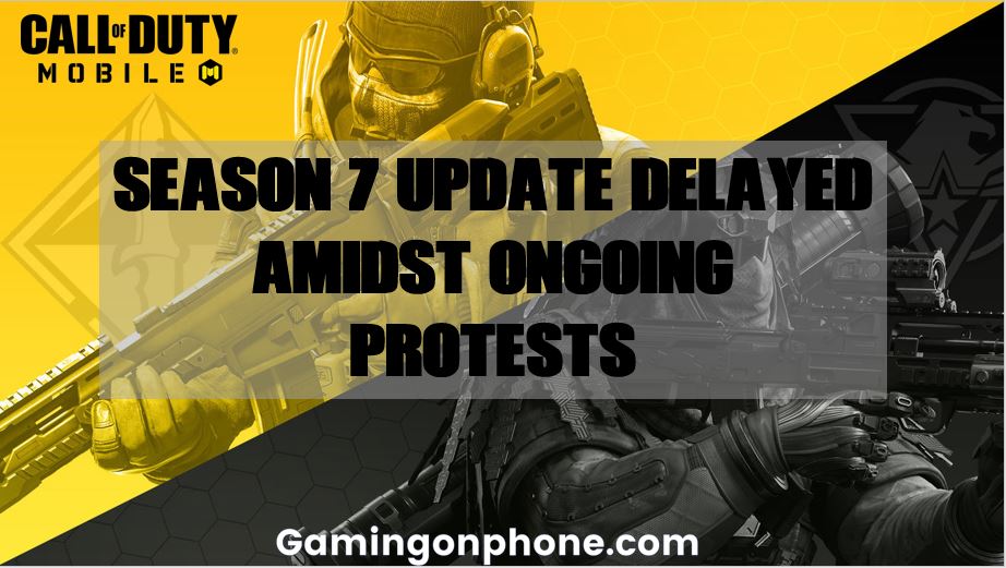 Call of Duty Mobile season 7 delayed