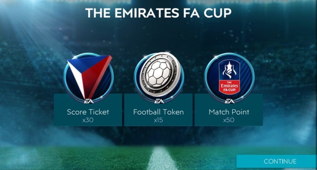 FIFA Mobile 20 Emirates FA Cup