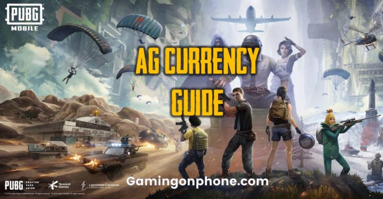 PUBG Mobile AG currency guide