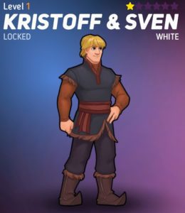 Kristoff & Sven in Disney Heroes top 10