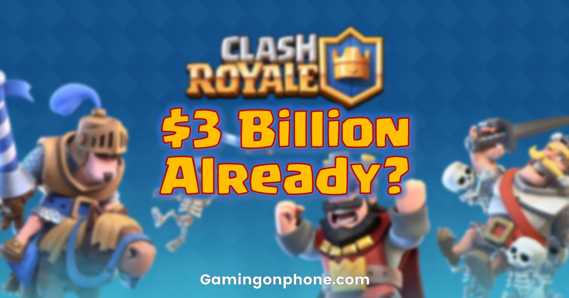 Clash Royale lifetime revenue