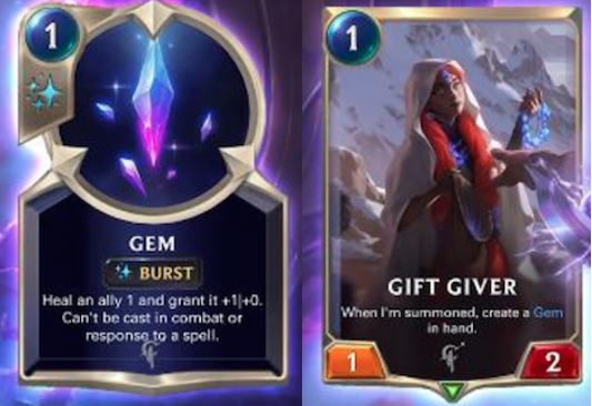 Legends of Runeterra Spellshield keyword Targon cards