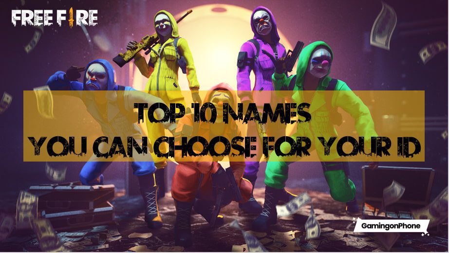Free Fire List Of The Most Popular Players And Names In The Indian Server