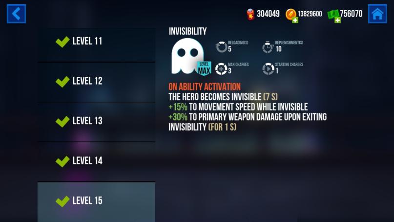 Bullet Echo Stalker Invisibility