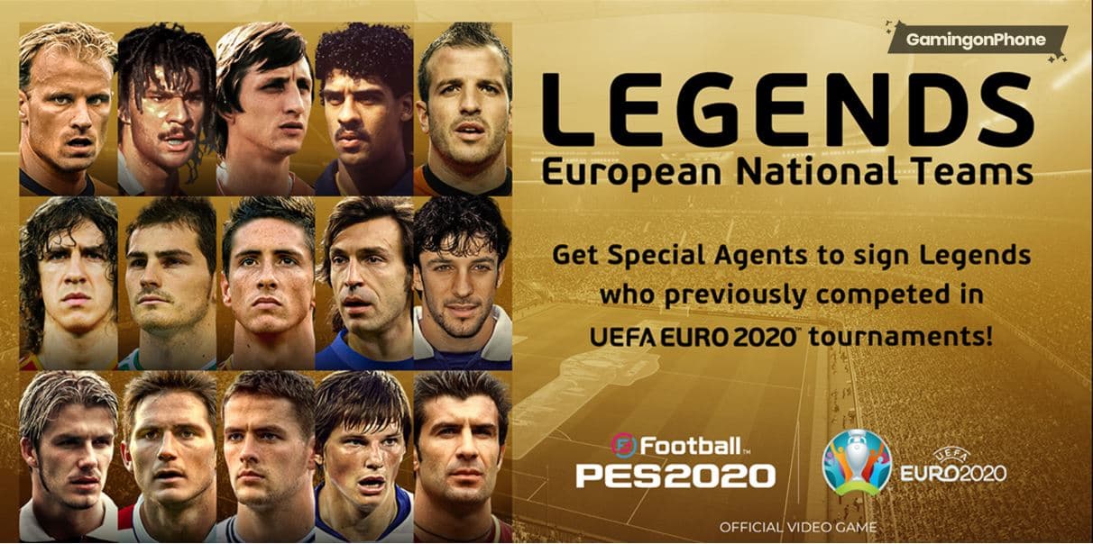 European National Legends in PES