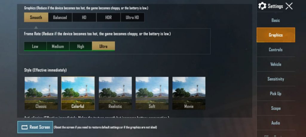 PUBG Mobile emulator lag fix settings