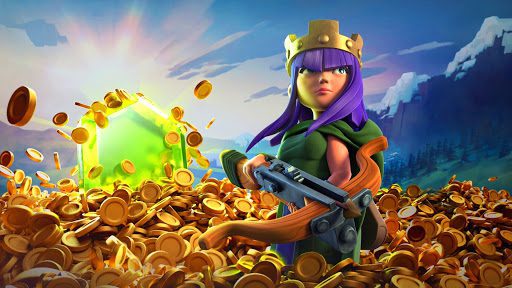 coc, coc how to loot, coc archer queen