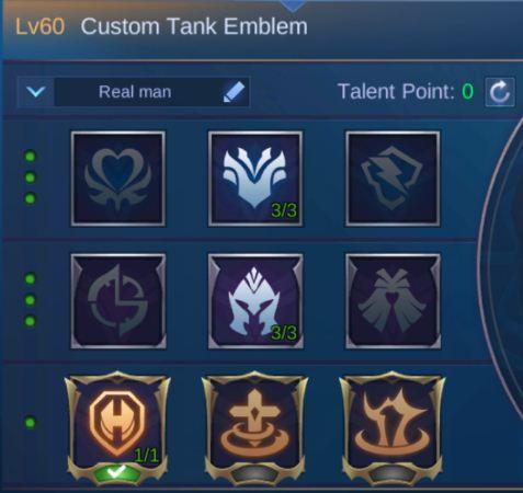 Mobile Legends Tigreal Guide Emblem Set