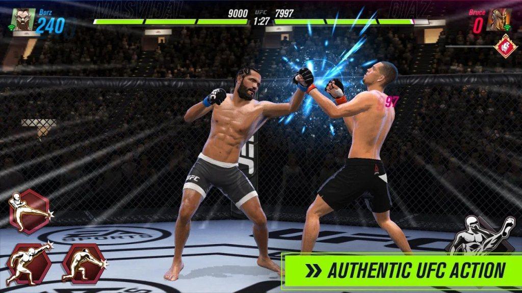 UFC Mobile 2 final action gameplay