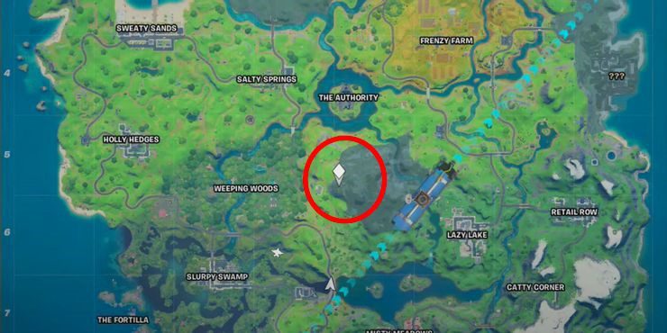 Fortnite claw bifrost marks locations