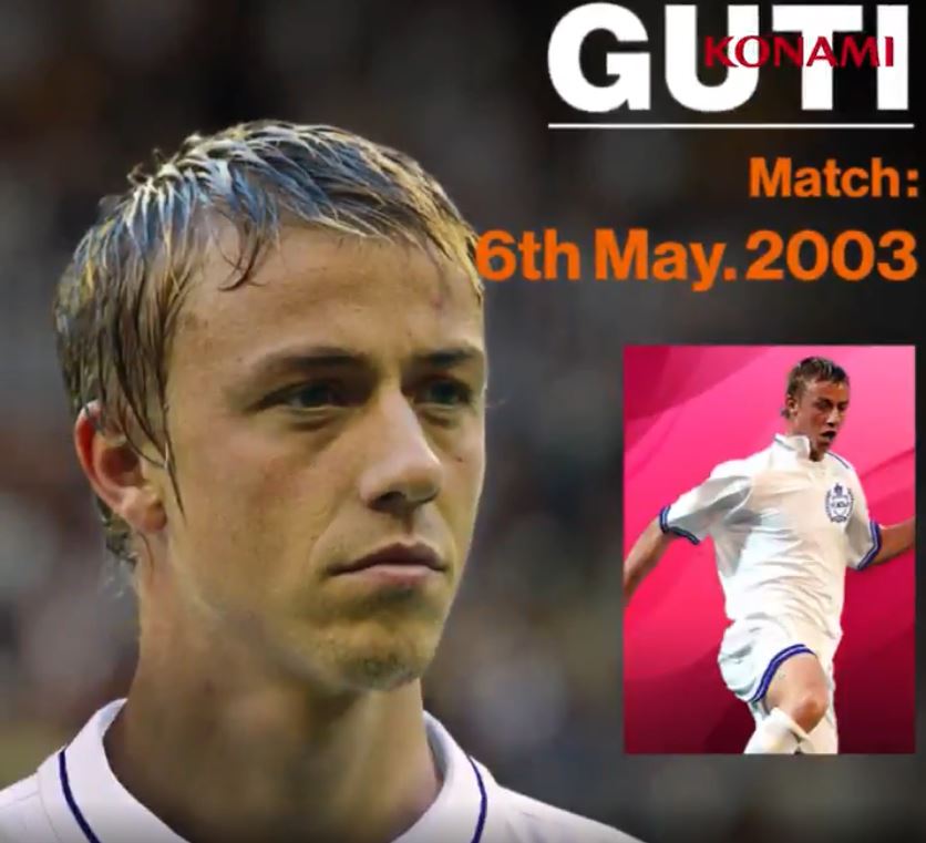 Real Madrid Iconic Moments Guti PES