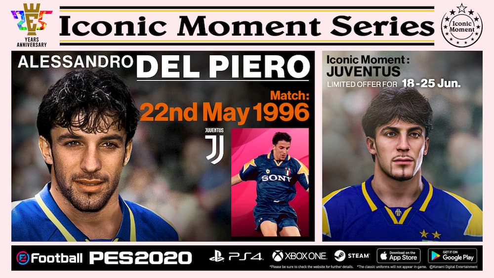 Juventus Iconic Moments PES