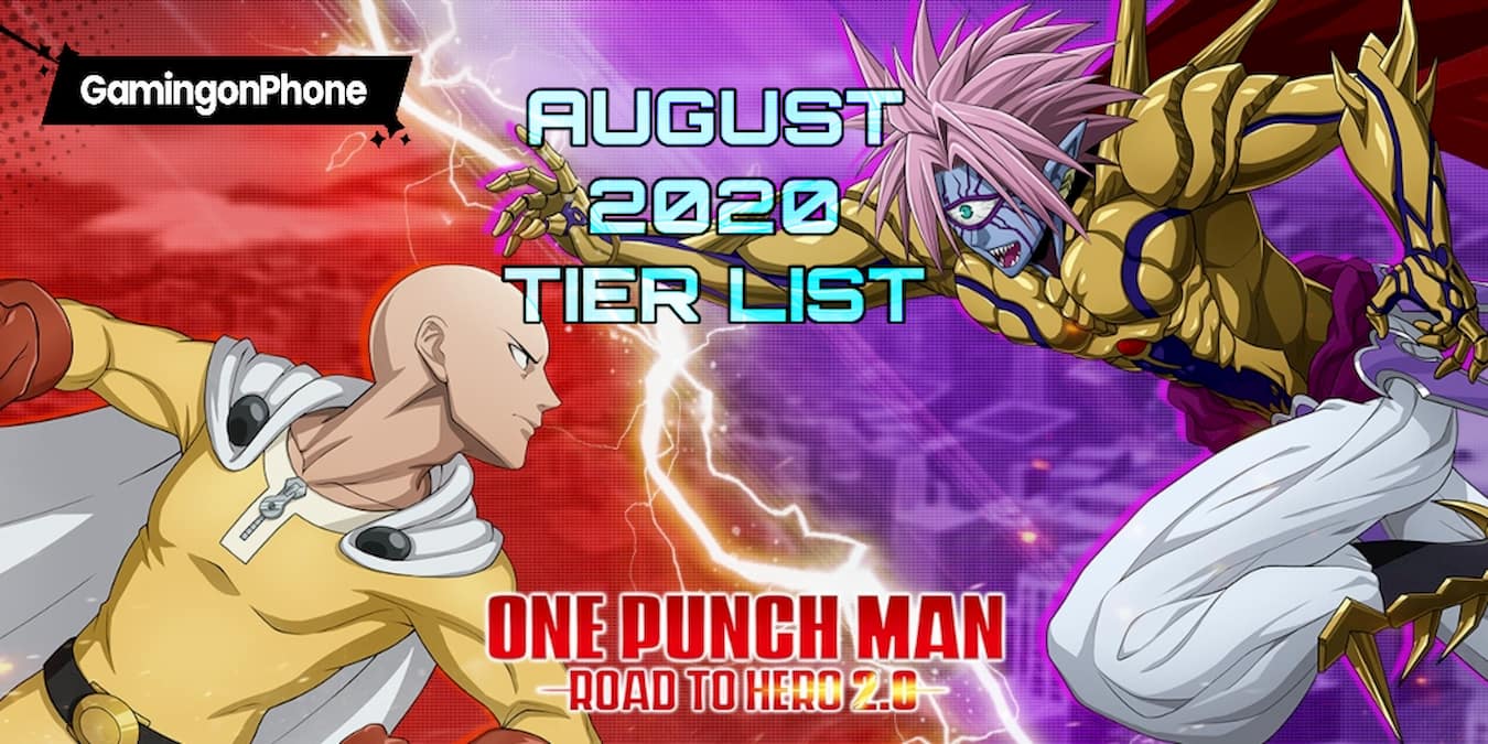 One Punch Man Road To Hero 2 0 Tier List August 2020