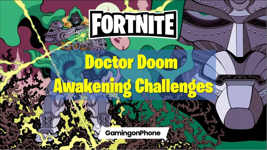 Featured image of post Dr Doom Awakening Challenges Fortnite To complete the doctor doom awakening challenges you will need to reach level 74 on your battle pass visit the doctor doom statue at doom s domain visit a giant throne and emote during a win