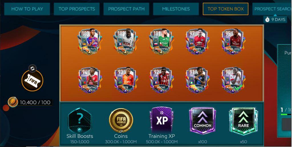 FIFA Mobile 20 Top Prospects