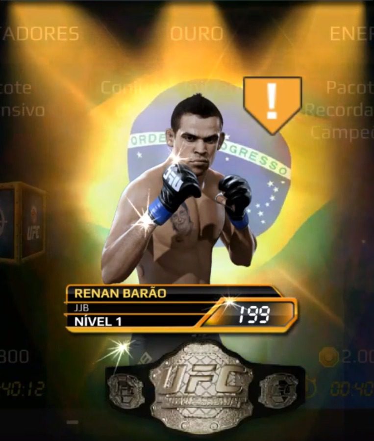 Renan Barao UFC Mobile Fighter