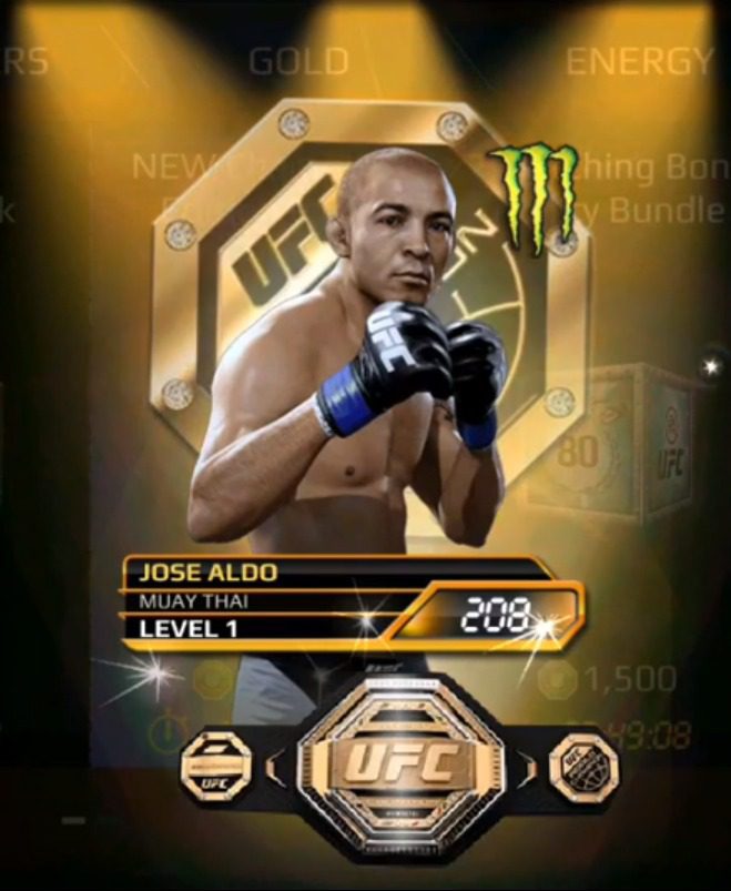 Jose Aldo UFC Mobile 2 Fighter
