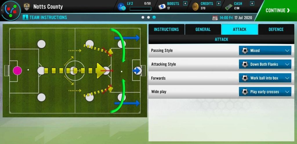 best tactics to use in soccer manager 2021