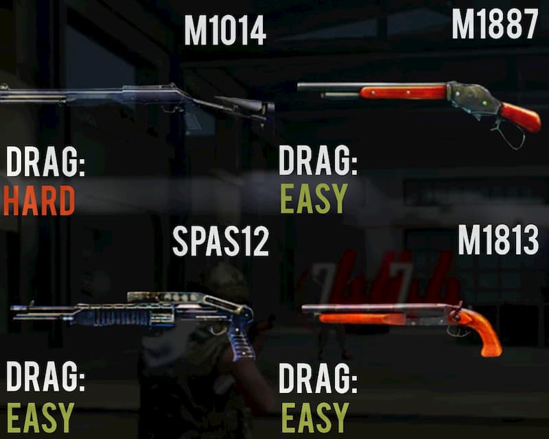Free Fire dragshots tips