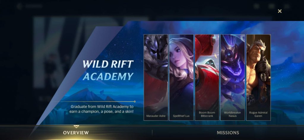 League of Legends Wild Rift  unlock champions