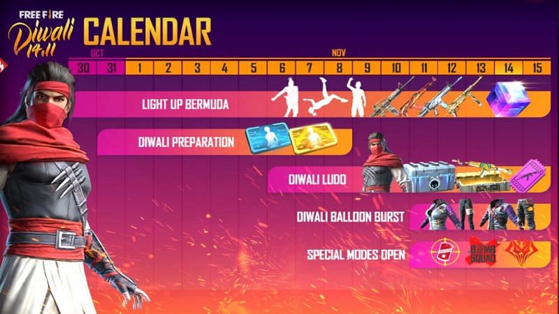 Garena Releases New Light Up Bermuda Event To Celebrate Free Fire Diwali