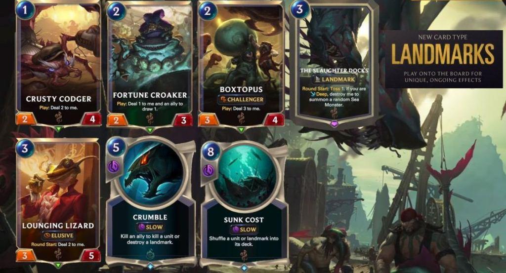 Legends of Runeterra Monuments of Power cards