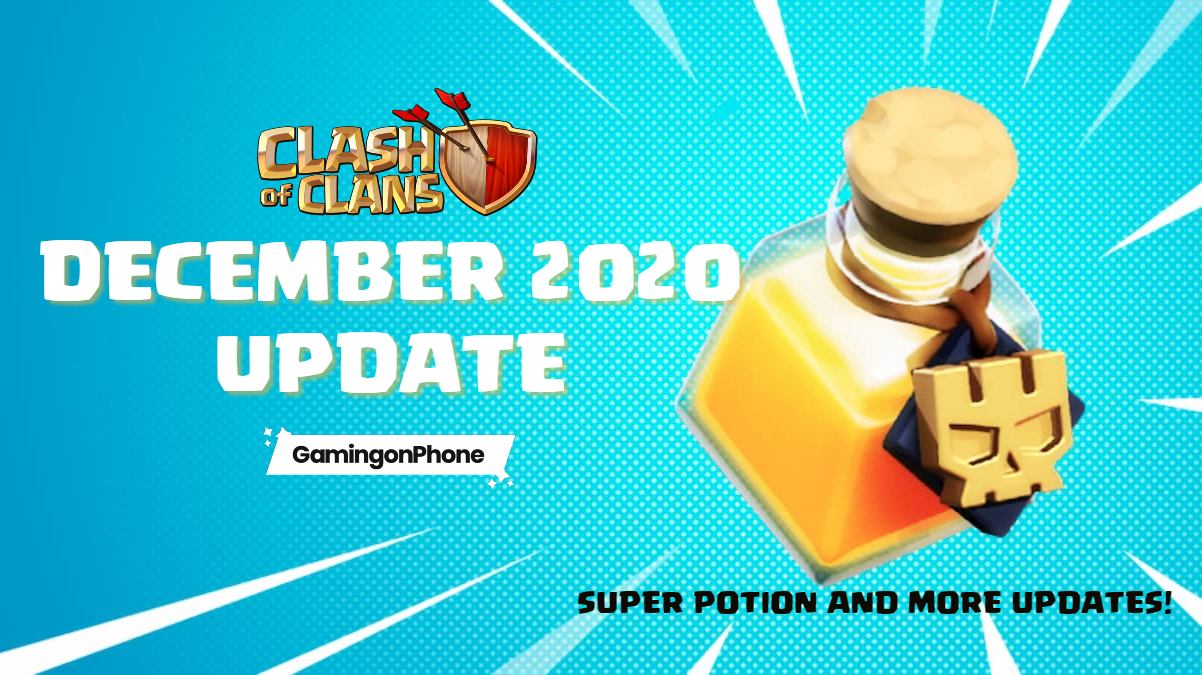 Clash of Clans December 2020 Update Super Potion, Invisibility Spell