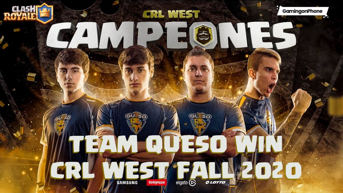 CRL West fall 2020 champions