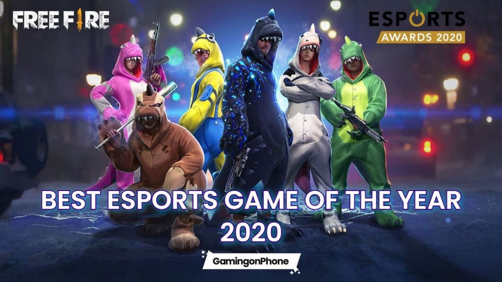 Free Fire wins award for the Best Esports Mobile game of 2020