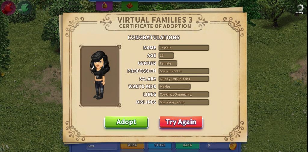 is there going to be a virtual families 3