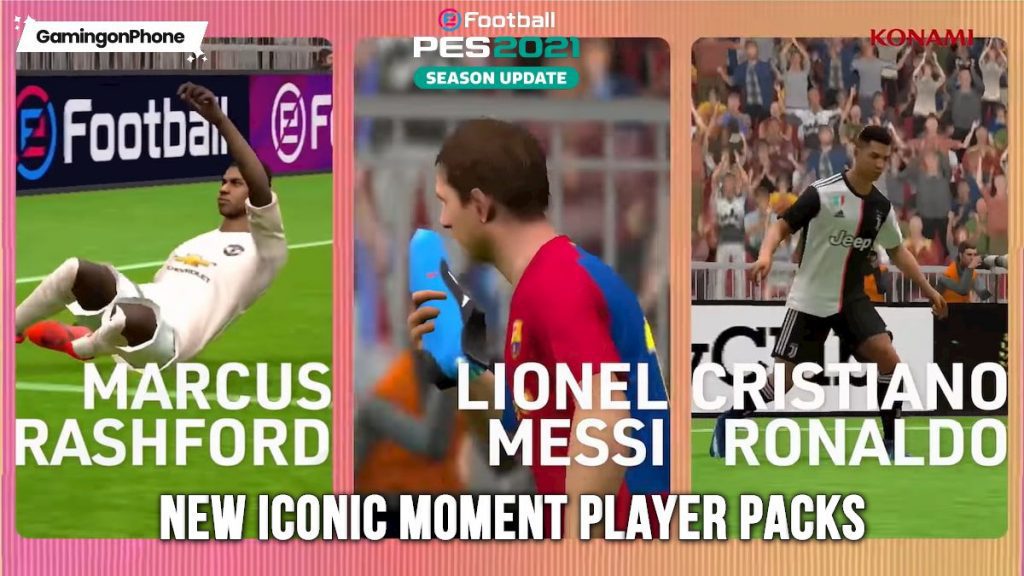 PES 2021 Iconic Moment Player packs