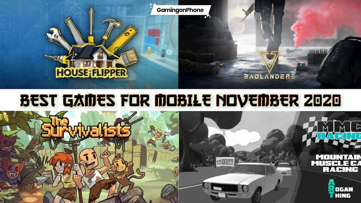 best android and iOS games november 2020